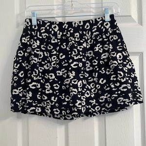 Printed Mini Skirt